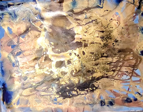 "In the beginning". 78x 56 cm. Digital print on art paper.