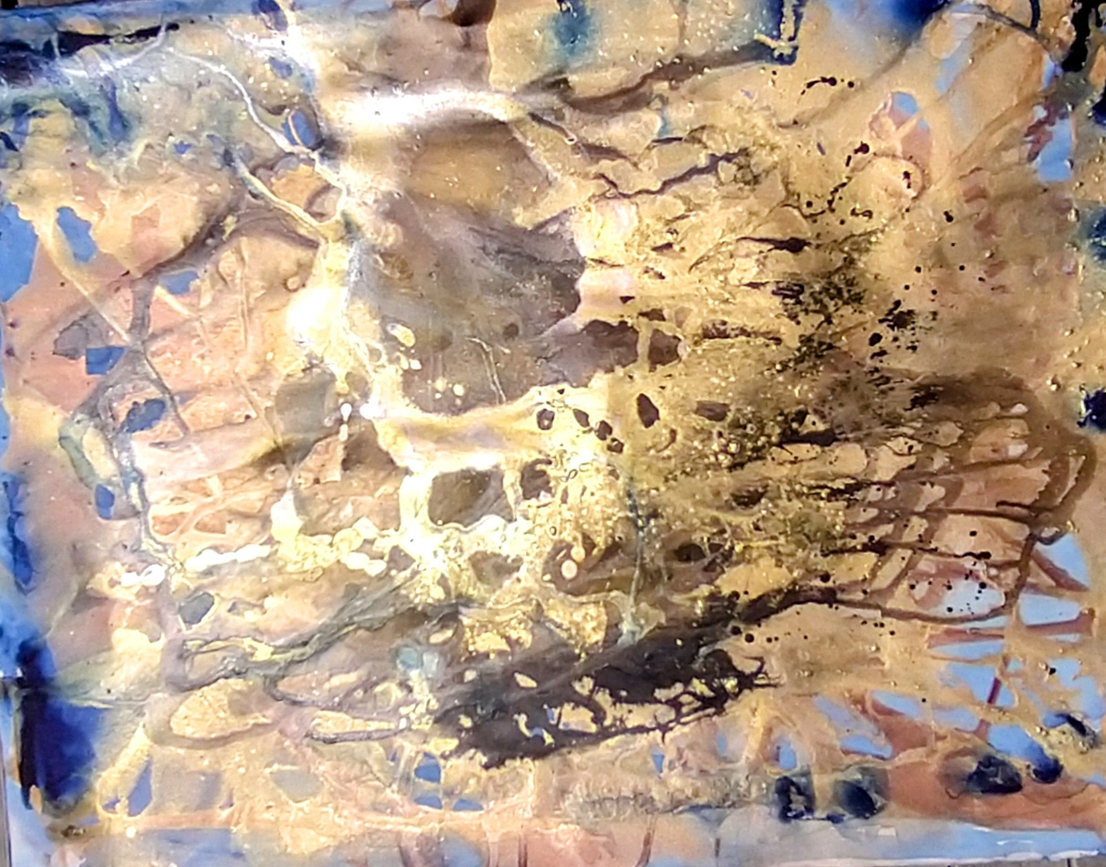 "In the beginning". 78x 56 cm. Digital print on art paper.