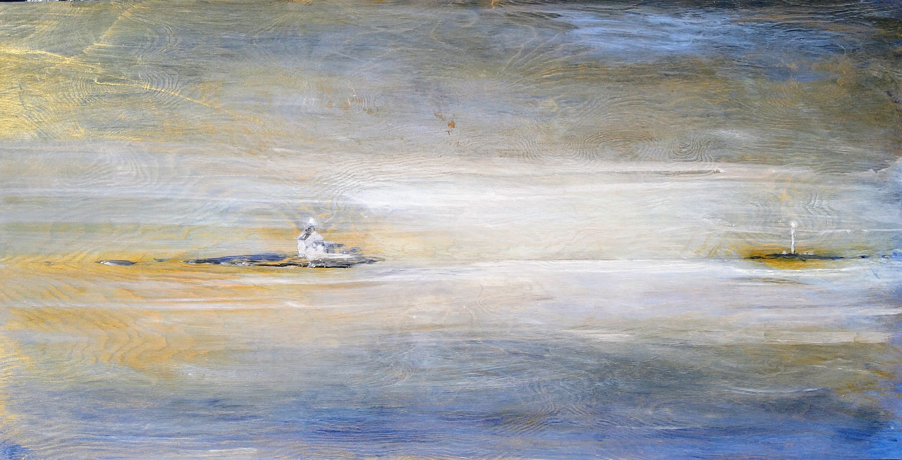 Follow the light. Print on Alu